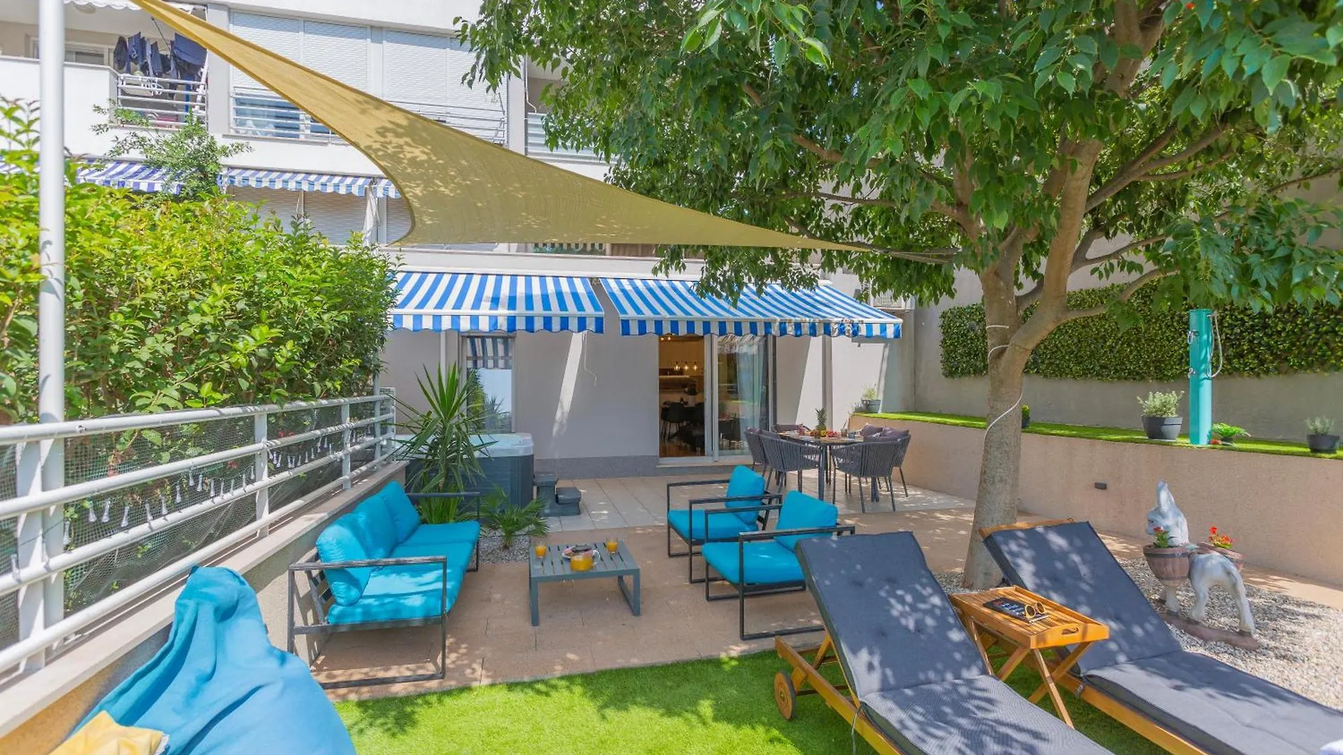 New Delux Green Garden Apartment With Hotube **** Split